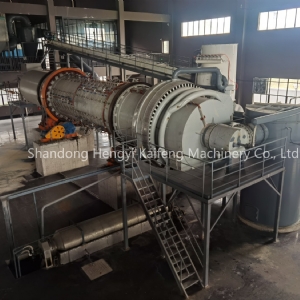 活性炭再生爐,活性炭再生設備成套工程展示_杭州建德市項目